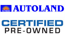 Sunrise Autoland certified pre-owned